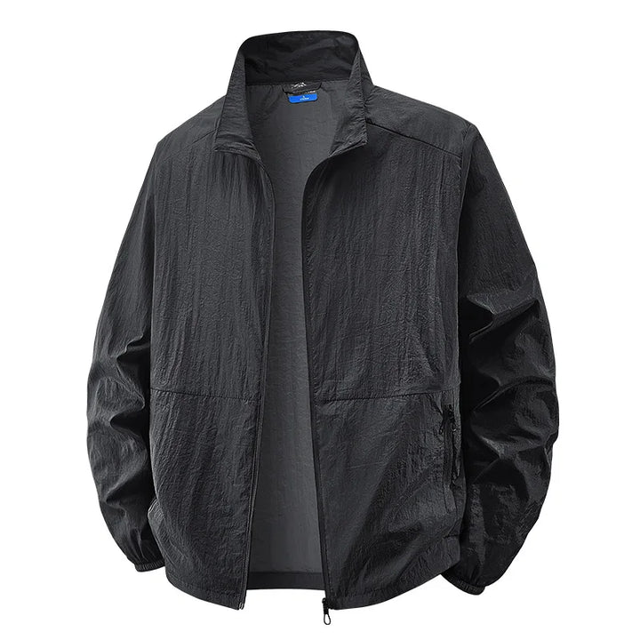 Lightweight Men's Multi-Pocket Jacket - Practical and Modern
