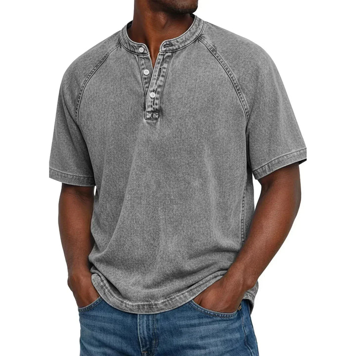 ELENA HARPER™  |  RETRO BUTTON-UP SHIRT FOR MEN