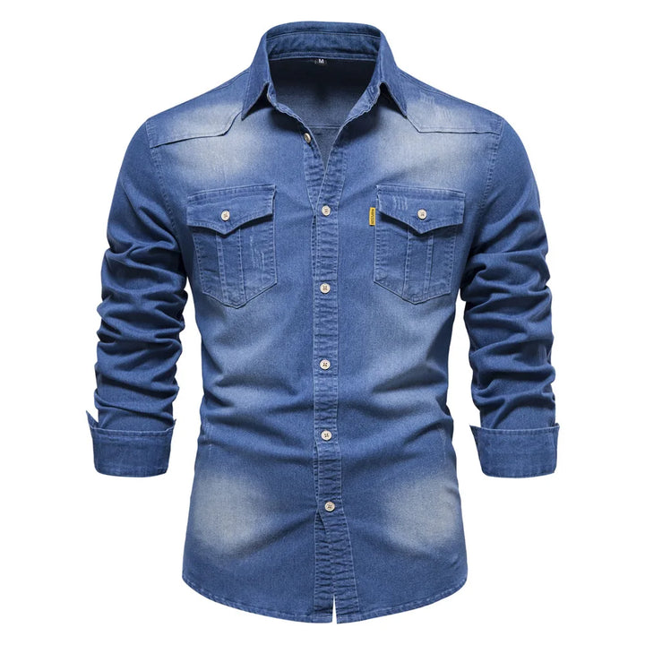 Men's Denim Shirt - Elena Harper
