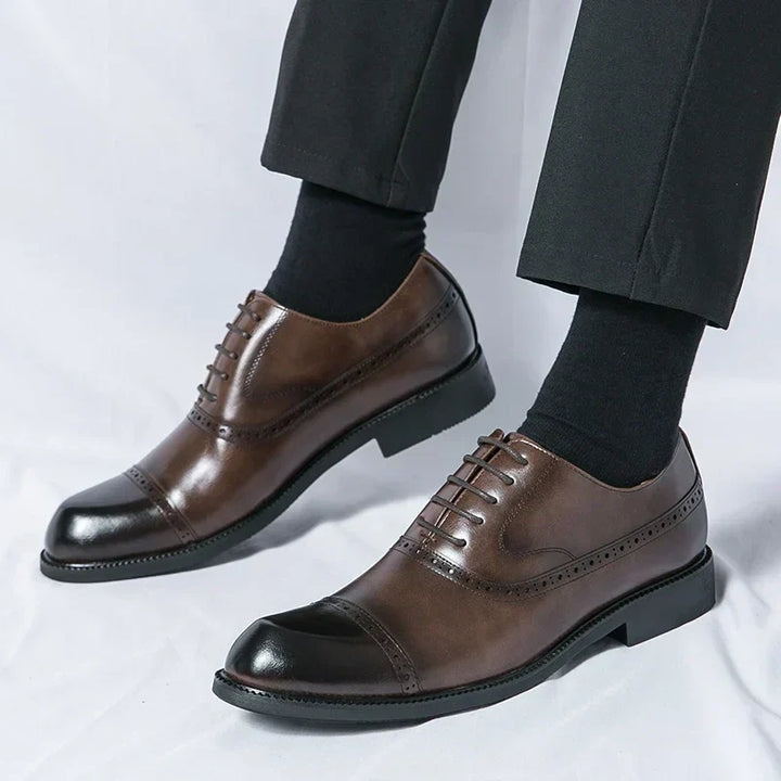 Luxury Leather Shoes - Elena Harper