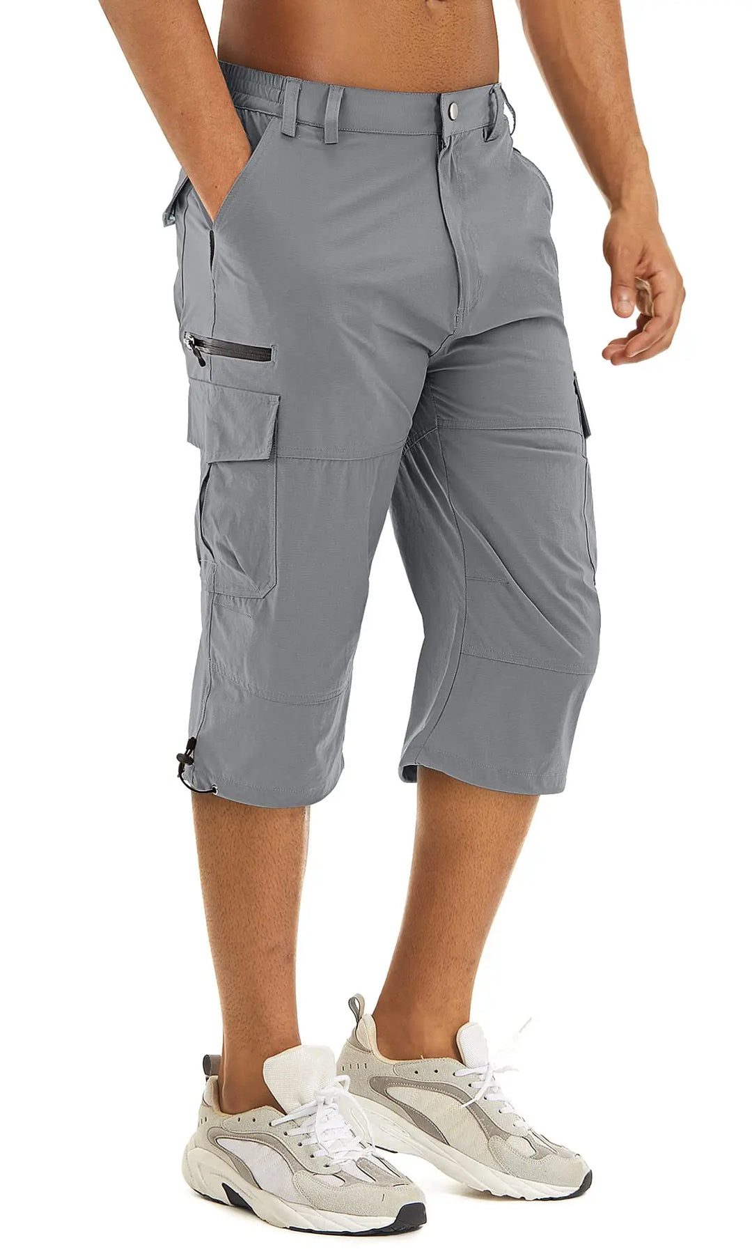 Gaetano Durable Cargo Shorts, view 2 - Elena Harper