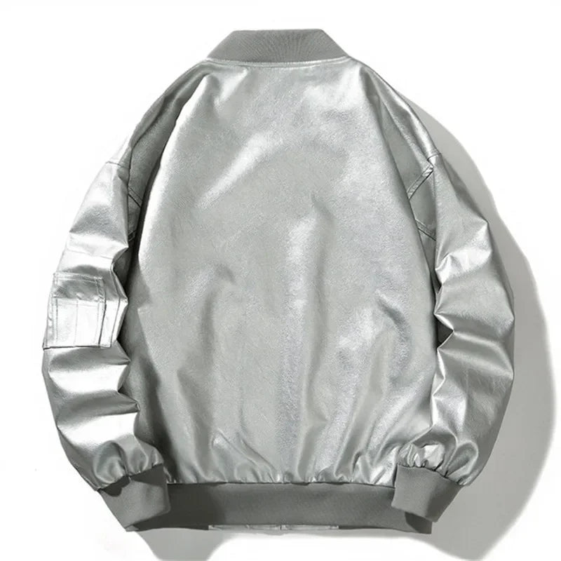 Vegan Bomber Jacket Manson, view 2 - Elena Harper