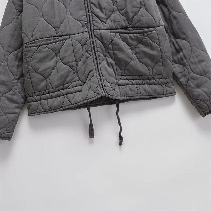 Gemma Cozy Vintage Jacket, view 4 - Elena Harper