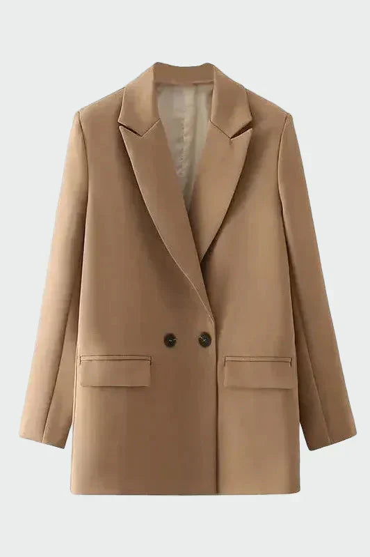 Helia Oversized Jacket with Modern Line, view 7 - Elena Harper
