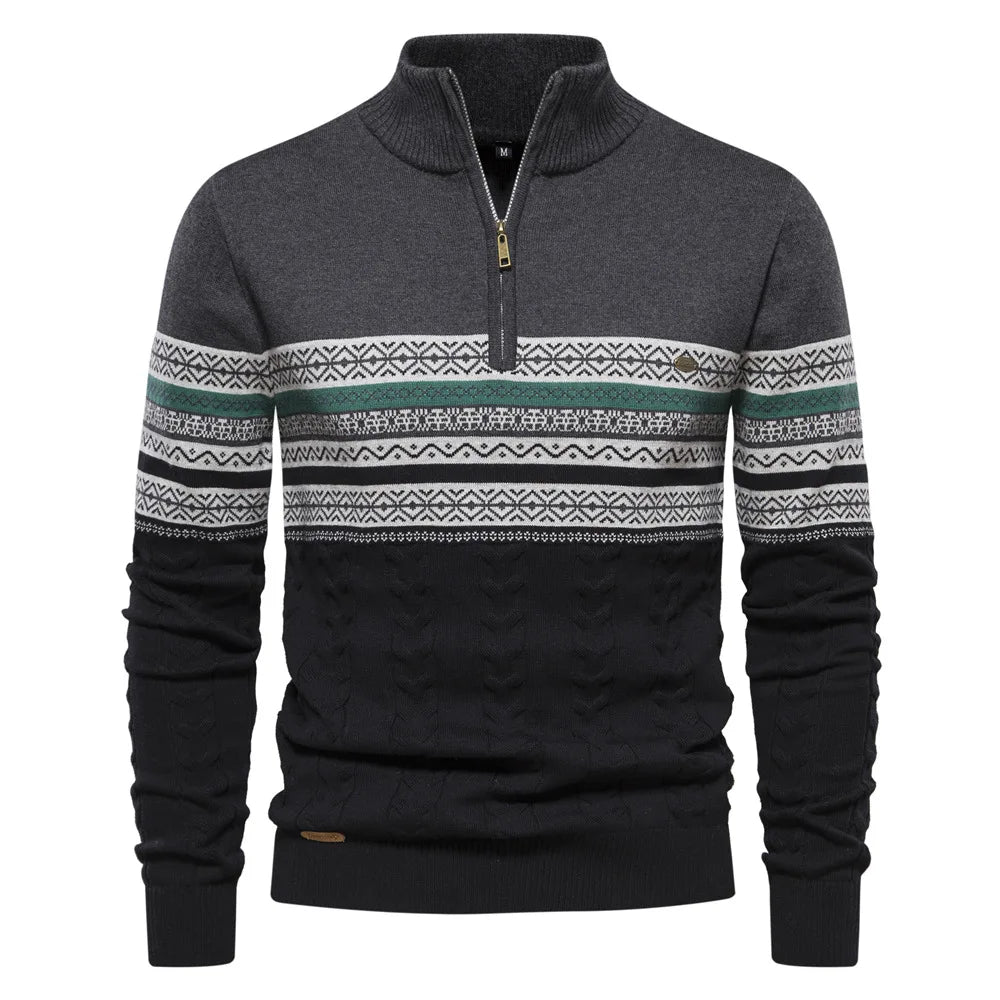Clark Quarter Zip Jumper - Elena Harper