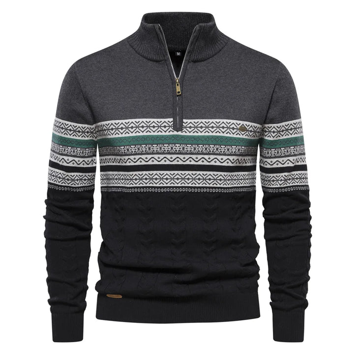 Clark Quarter Zip Jumper - Elena Harper