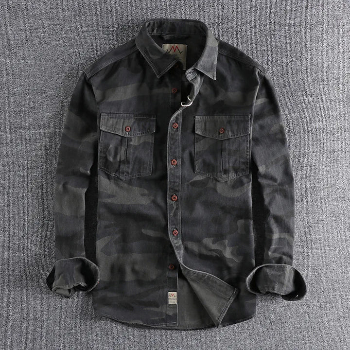 Men's Button-Up Shirt - Casual and Versatile