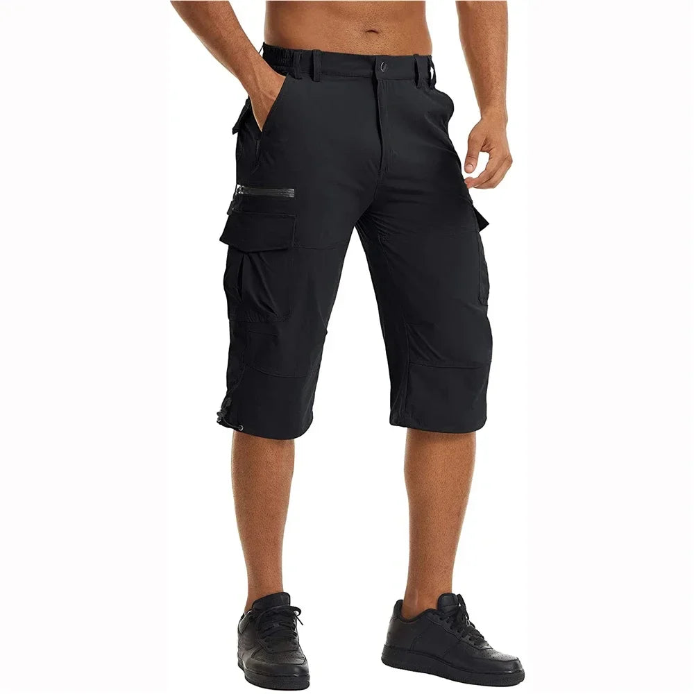 Gaetano Durable Cargo Shorts, view 8 - Elena Harper