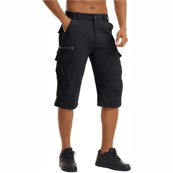 Gaetano Durable Cargo Shorts, view 8 - Elena Harper