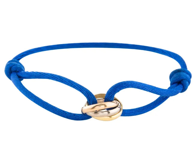 Golden trifecta bracelet, view 10 - Elena Harper