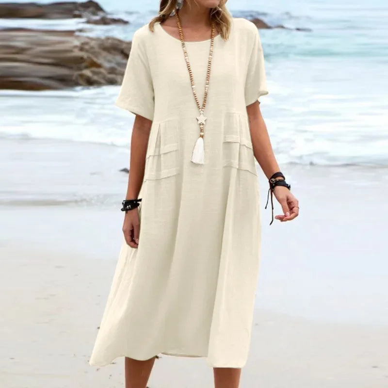 Zoe Comfortable Long Dress - Elena Harper