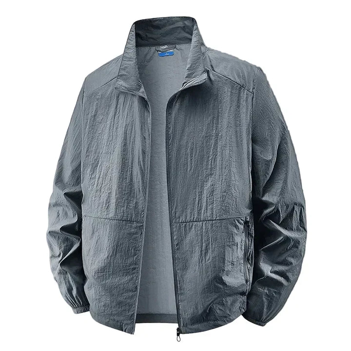 Lightweight Men's Multi-Pocket Jacket - Practical and Modern
