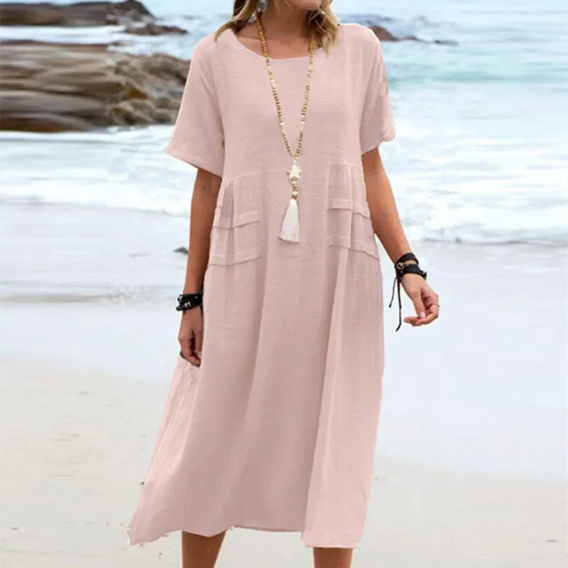 Zoe Comfortable Long Dress - Elena Harper