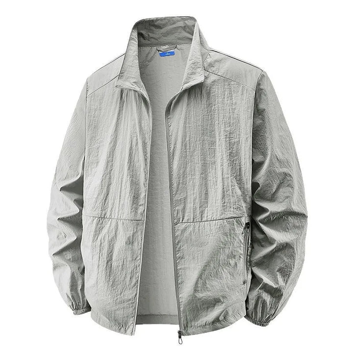 Lightweight Men's Multi-Pocket Jacket - Practical and Modern
