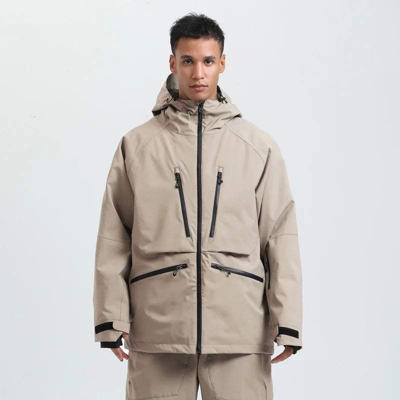 Unisex Winter Snowboard Jacket Breathable and Water-Repellent - Elena Harper