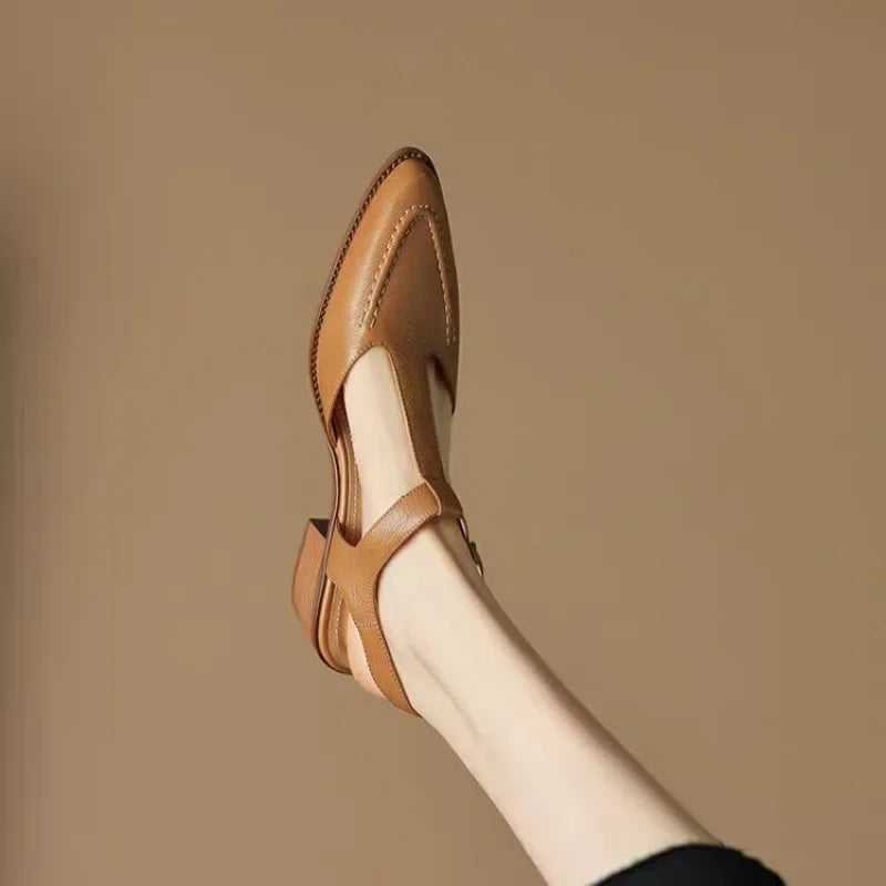 Aurenza Buckle Shoes - Elena Harper