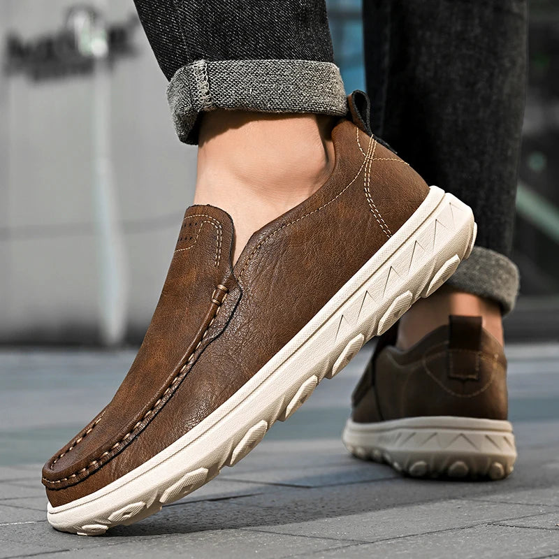 Classic Slip-on Loafers for Men - Elena Harper