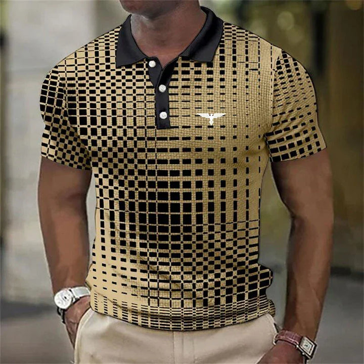 Ashton Casual Polo Shirt, Timeless Design for Men., view 2 - Elena Harper