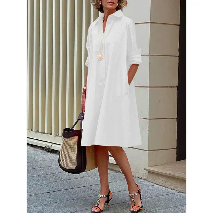 Pastora Elegant Dress, view 4 - Elena Harper