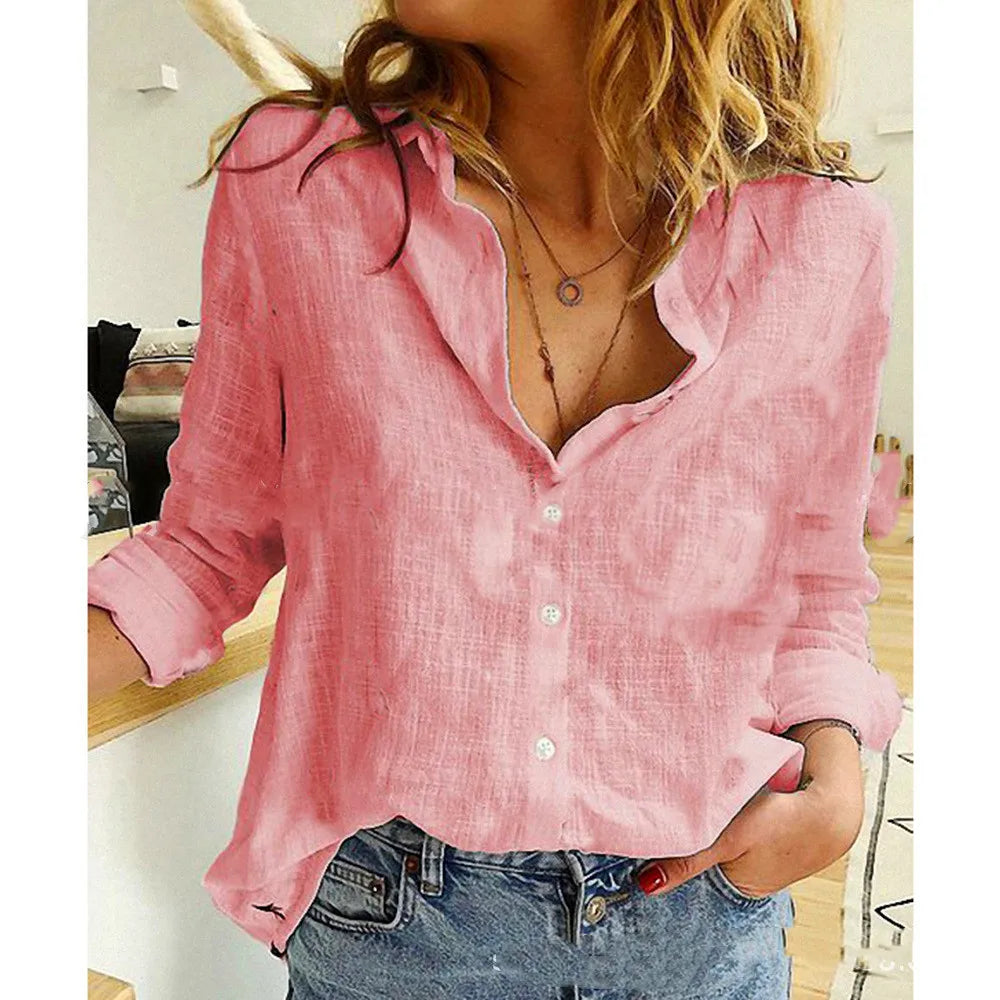 Gabriela Soft Draped Blouse, view 9 - Elena Harper
