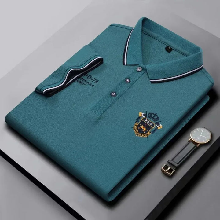 Laurent Monaco Classic Polo for Men, view 6 - Elena Harper