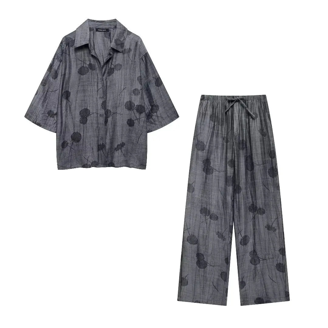 Elisa Soft Floral Blouse, view 6 - Elena Harper
