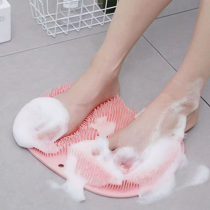 Caudry Massage Scrubber I Back & Foot Cleaning Mat, view 5 - Elena Harper