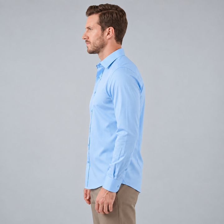 Men's Slim Fit Long Sleeve Shirt