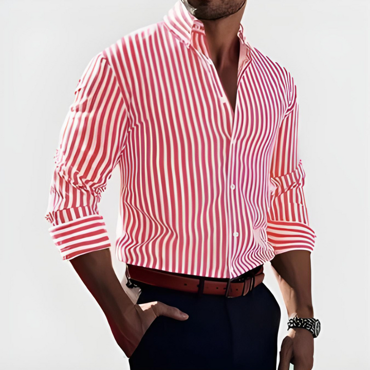 ELENA HARPER™  |  STRIPED SHIRT FOR MEN