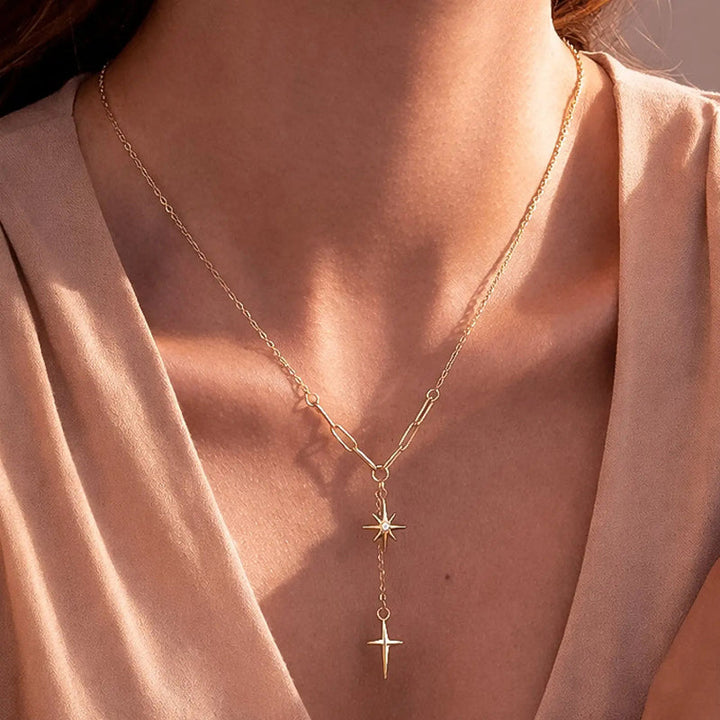 Bohemian Vintage Pendant Necklace, view 2 - Elena Harper