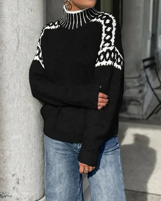 Luna | Comfortable and Warm Waffle Knit Sweater