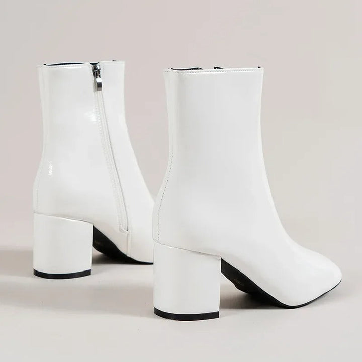 Salomé - Stylish Ankle Boots with Block Heel