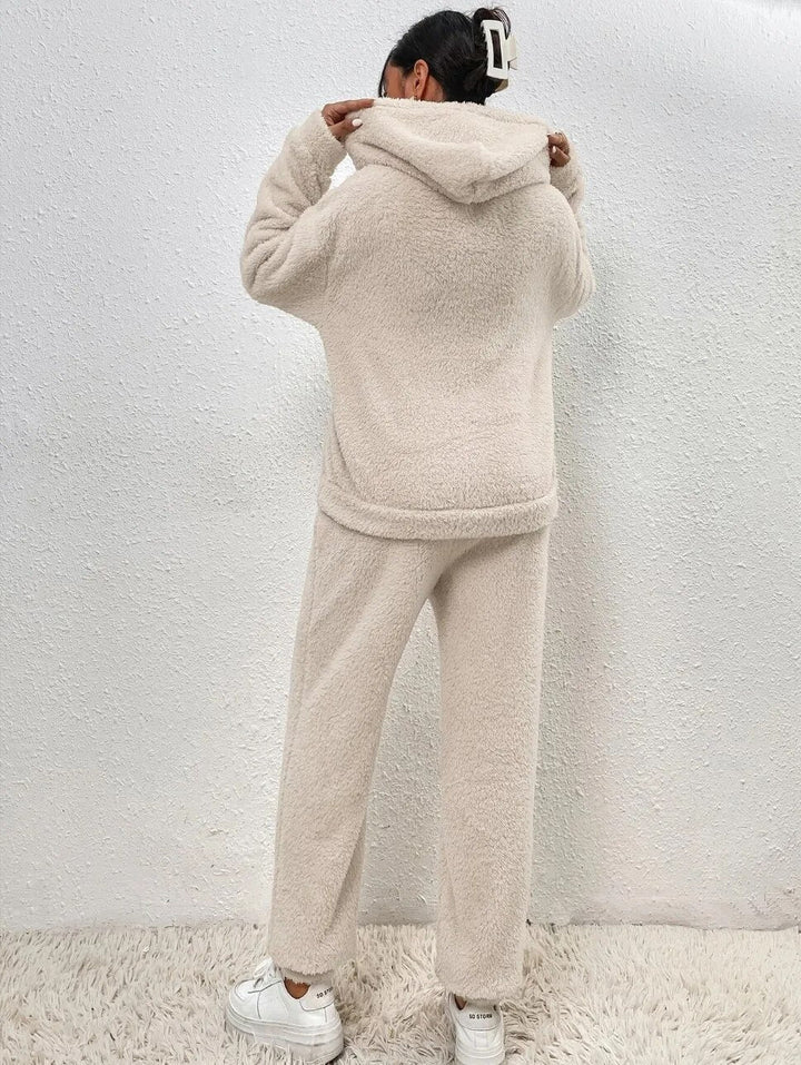 Knitted Suit Women | Turtleneck & Wide Leg