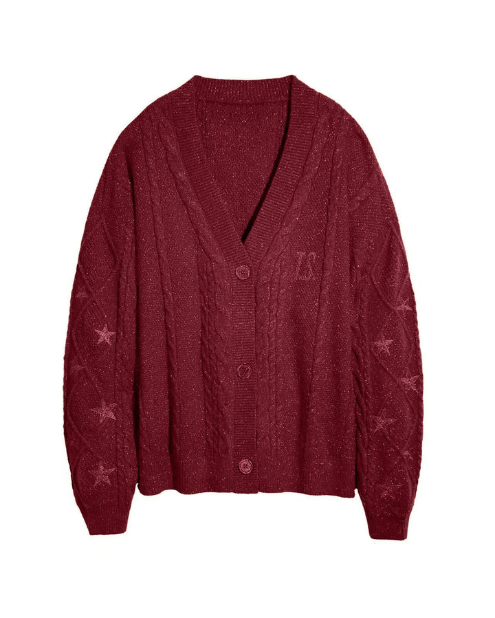 Cardigan for Women | Chunky Knit & Cable Pattern