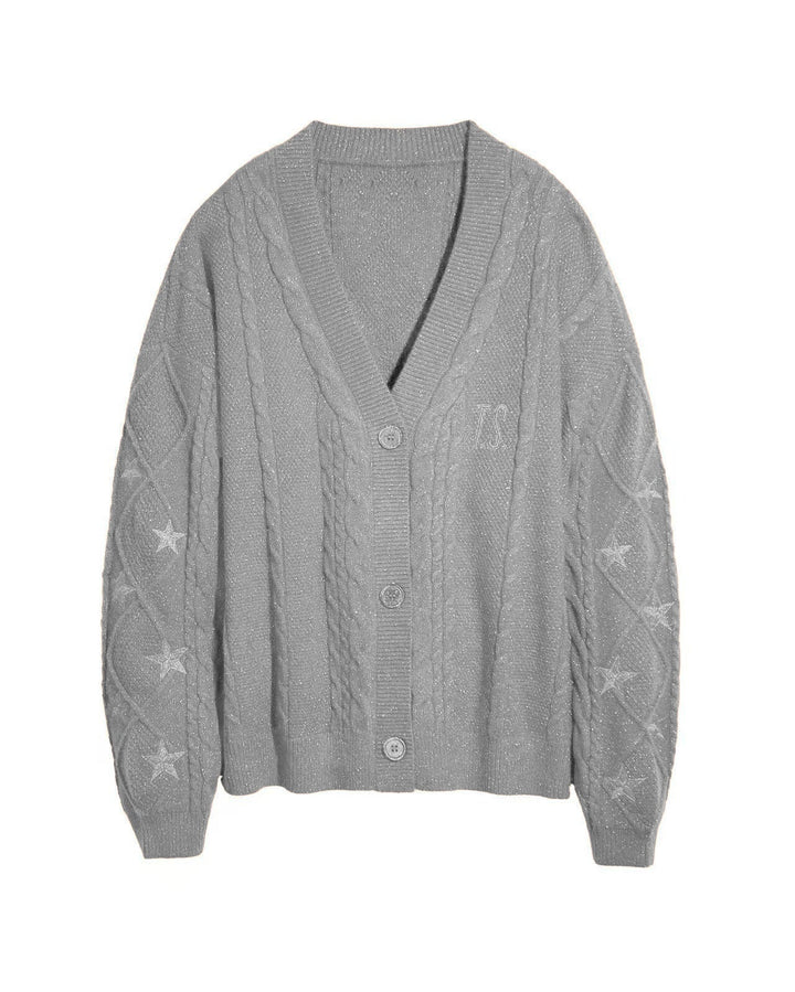 Cardigan for Women | Chunky Knit & Cable Pattern