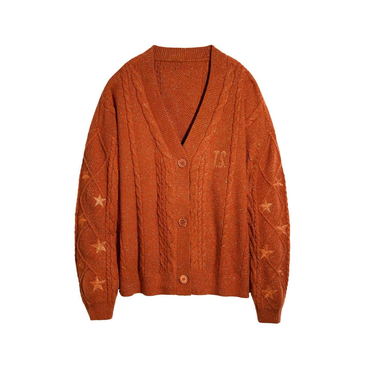 Cardigan for Women | Chunky Knit & Cable Pattern