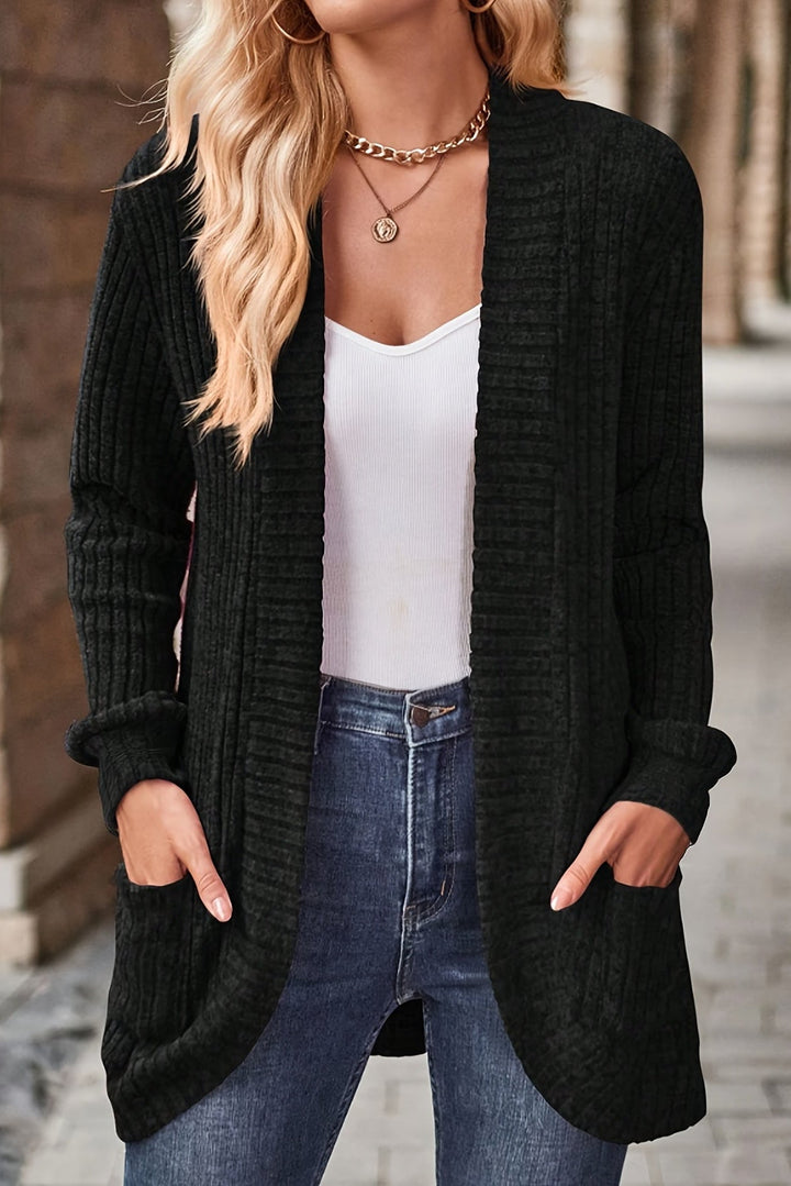 Cardigan Women | Open Front & Stretchable Knit