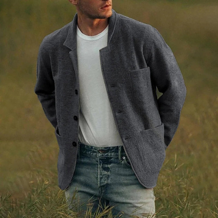 Men's Cardigan | Functional Pockets & Lightweight