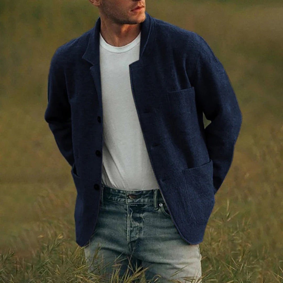 Men's Cardigan | Functional Pockets & Lightweight