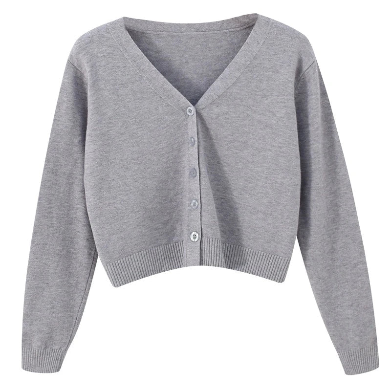 Knitted Sweater for Women V-Neck & Relaxed Fit, view 3 - Elena Harper