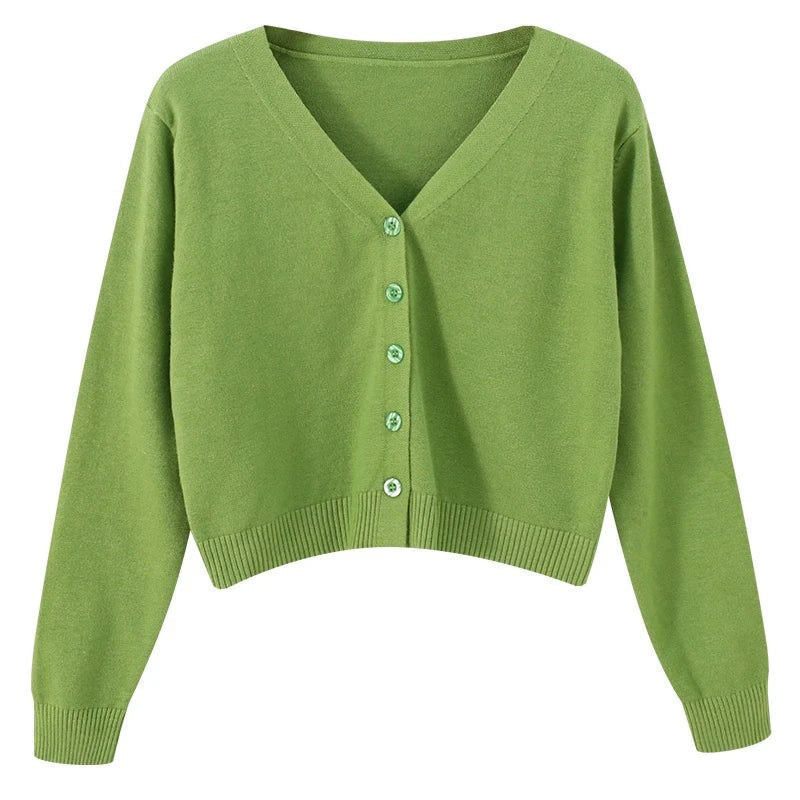 Knitted Sweater for Women V-Neck & Relaxed Fit, view 5 - Elena Harper