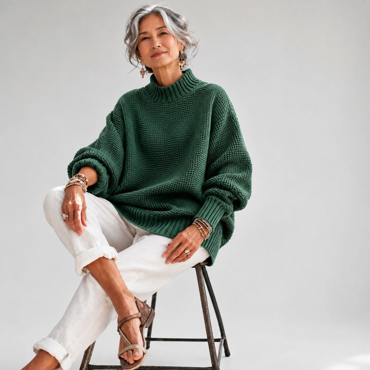 Knitted Sweater for Women | Soft & Warm