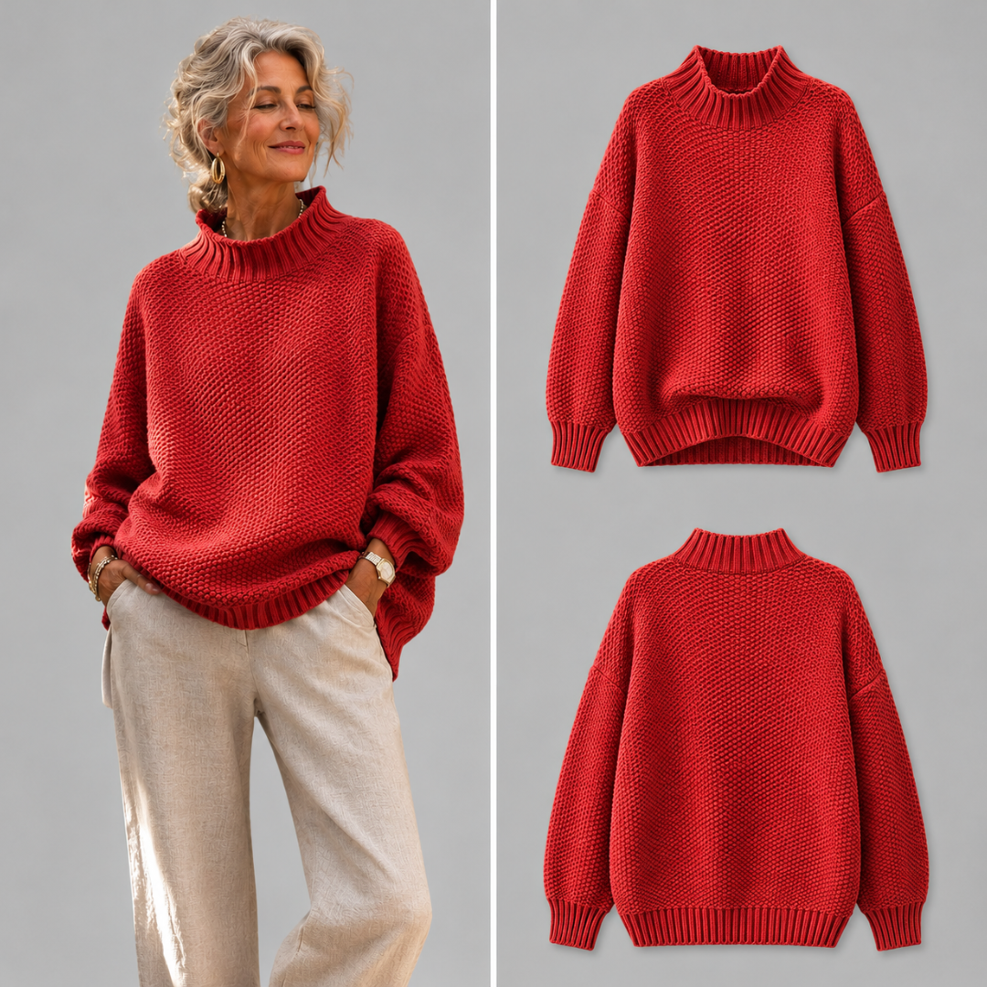 Knitted Sweater for Women | Soft & Warm