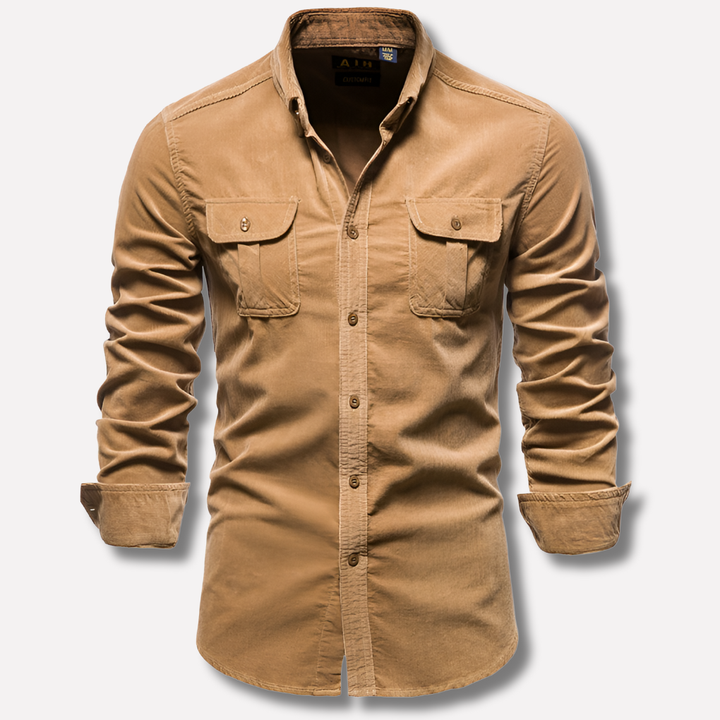 Men's Versatile Button-Down Shirt for Everyday Style