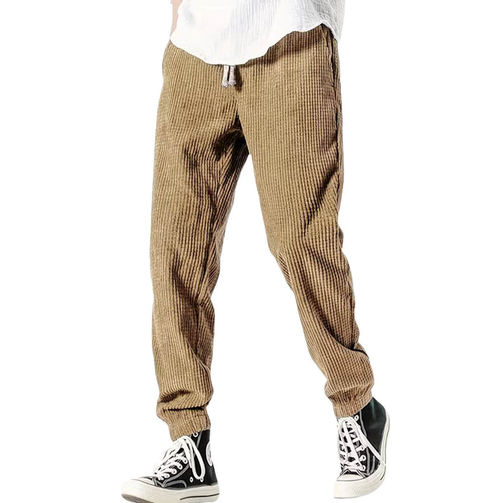 Laurent Monaco Men'S Pants with a Comfortable Cut, view 3 - Elena Harper