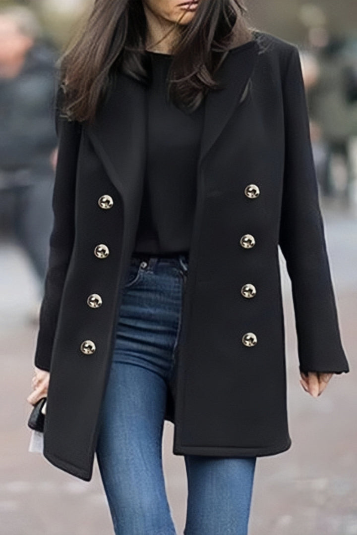 Klara Oversized Formal Coat, view 2 - Elena Harper