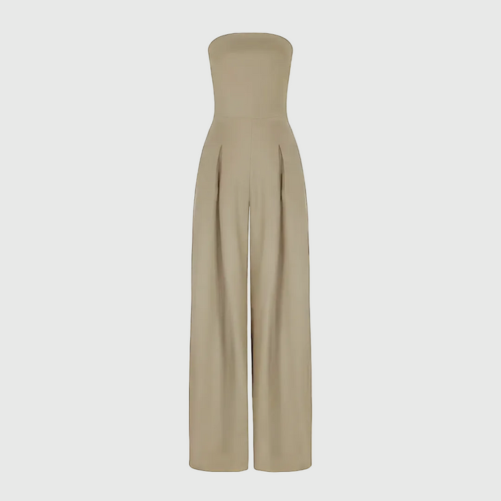 Sylvie | Elegant Strapless Jumpsuit