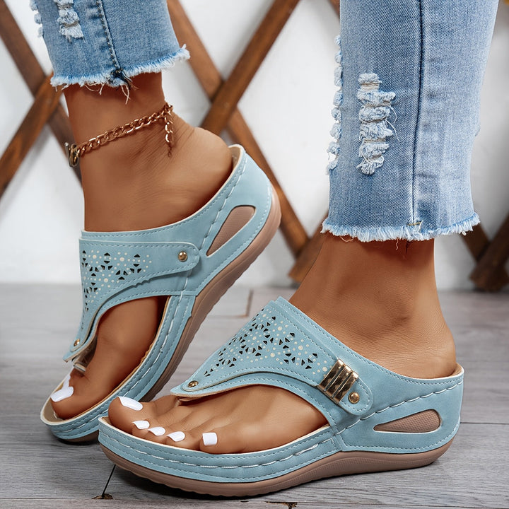 Wendy Comfort Orthopedic Sandals, view 6 - Elena Harper