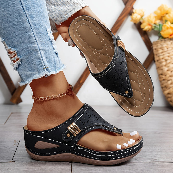 Wendy Comfort Orthopedic Sandals, view 7 - Elena Harper