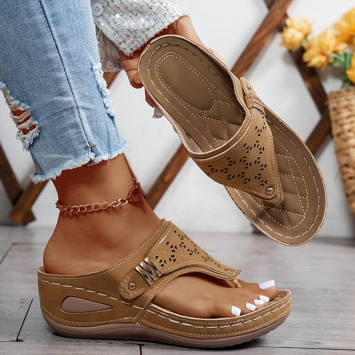 Wendy Comfort Orthopedic Sandals, view 9 - Elena Harper
